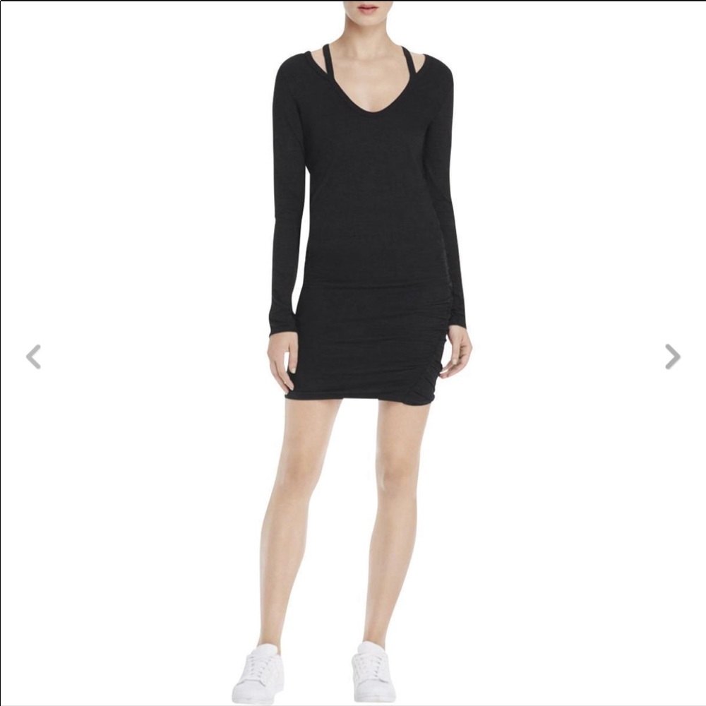 Pam & Gela Black Bodycon Dress